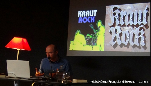 ric Deshayes, confrence musicale Krautrock