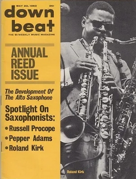 Roland Kirk Down Beat mai 1963